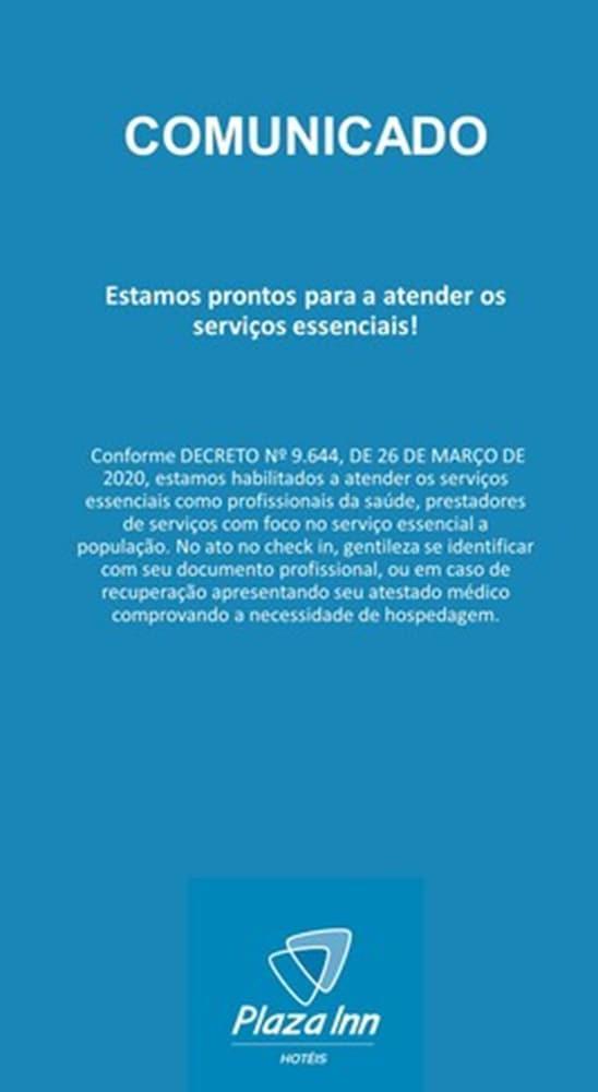 Plaza Inn Breeze Aeroporto Goiania Exterior photo